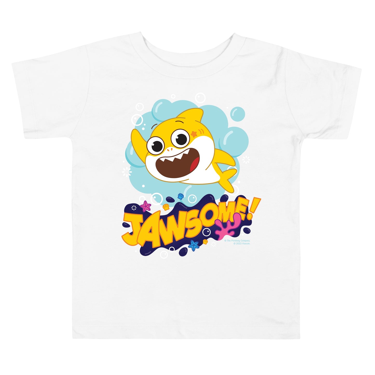 Baby Shark's Big Show Personalized Toddler Short Sleeve T-Shirt