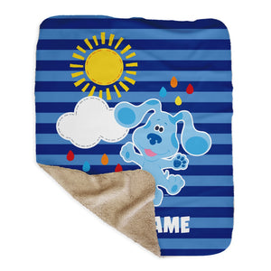 Blue's Clues & You! Personalized Sherpa Blanket