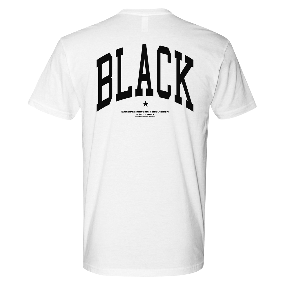 BET Black Collegiate Adult Short Sleeve T-Shirt