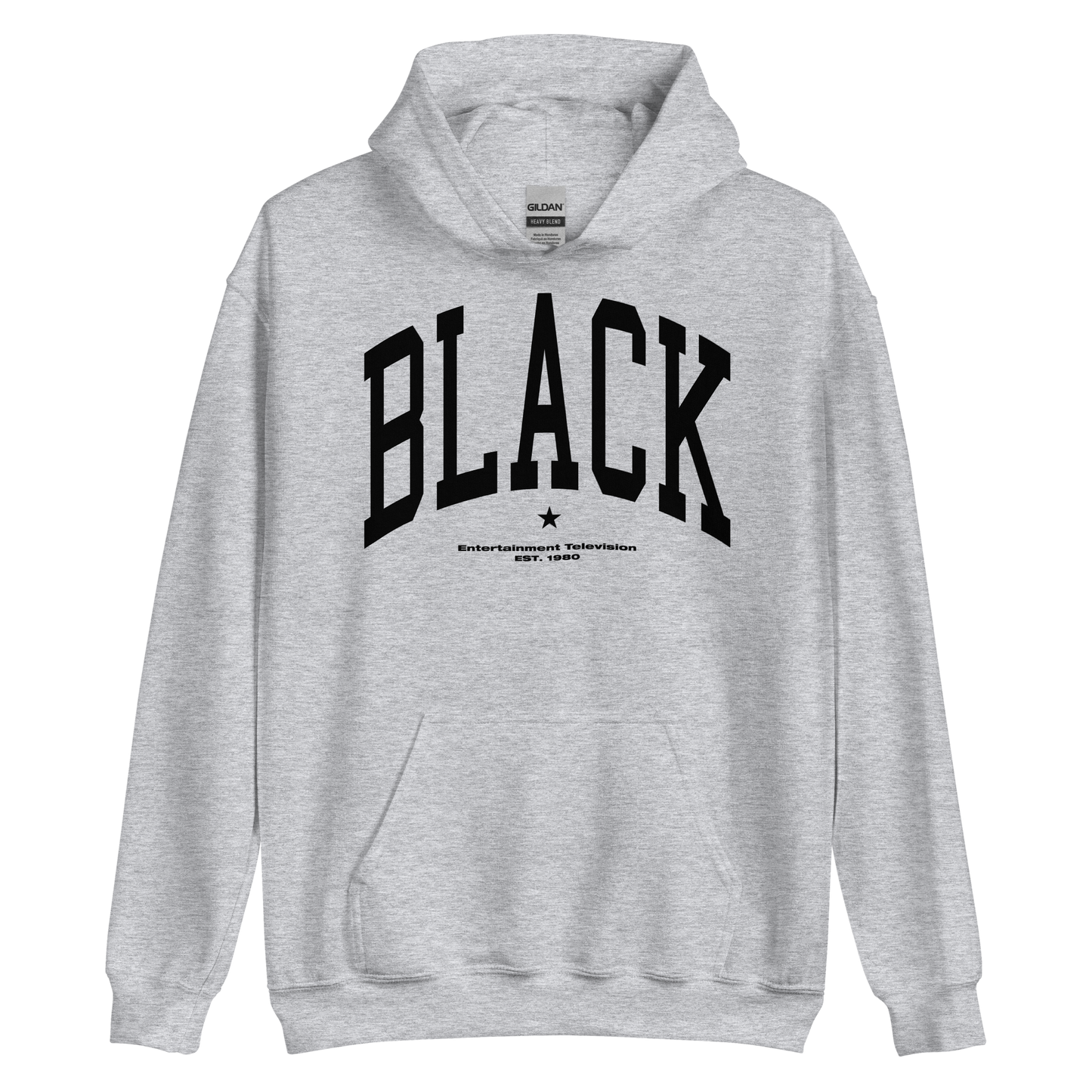 BET Black Collegiate Hooded Sweatshirt