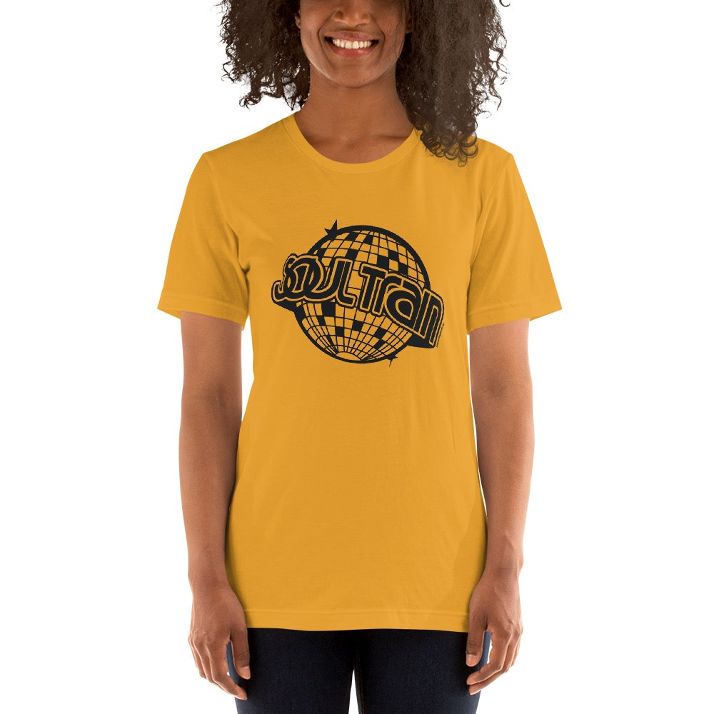 Soul Train Disco Ball Adult Short Sleeve T-Shirt