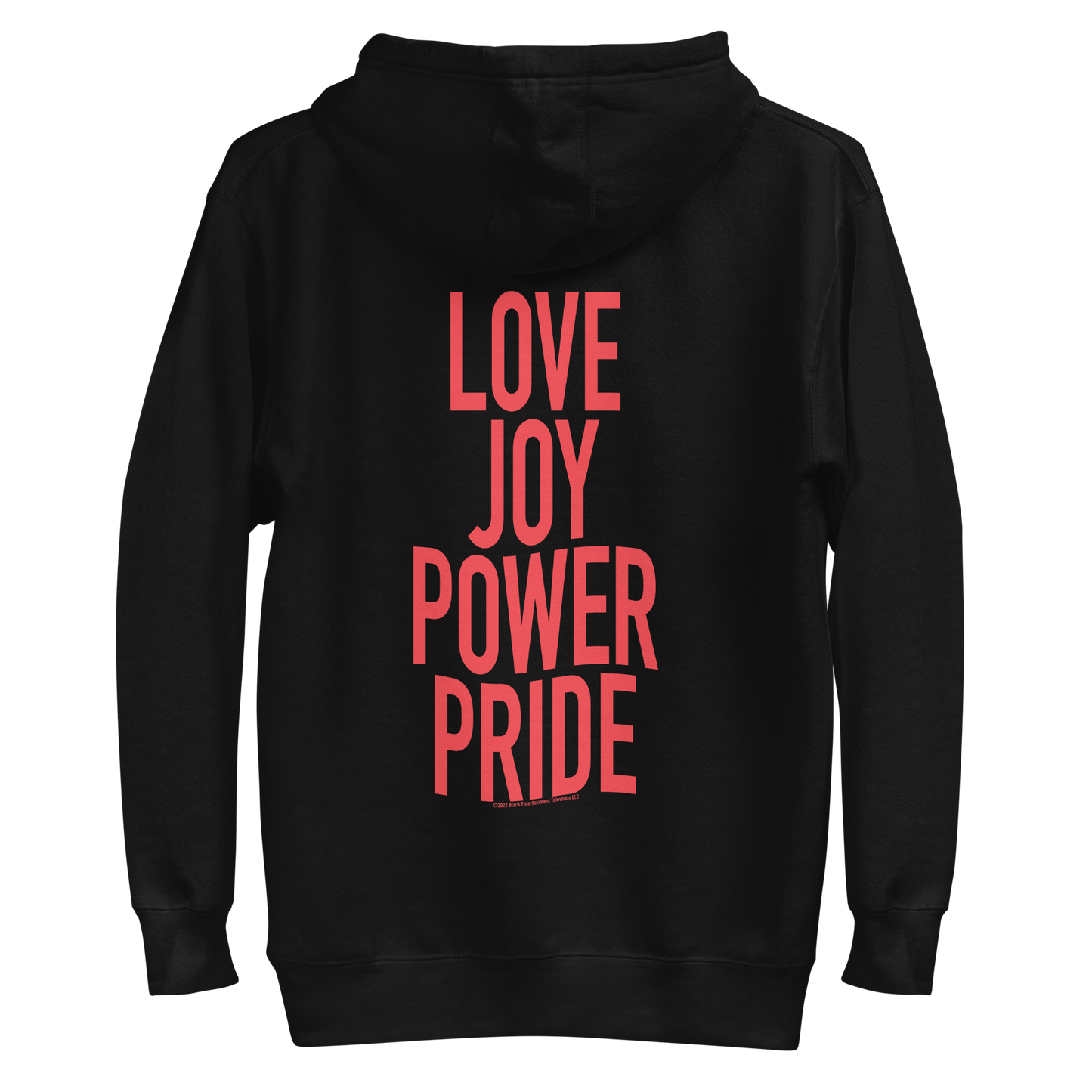 BET Love Joy Power Pride Unisex Premium Hoodie