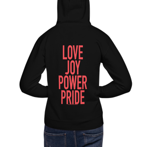 BET Love Joy Power Pride Unisex Premium Hoodie