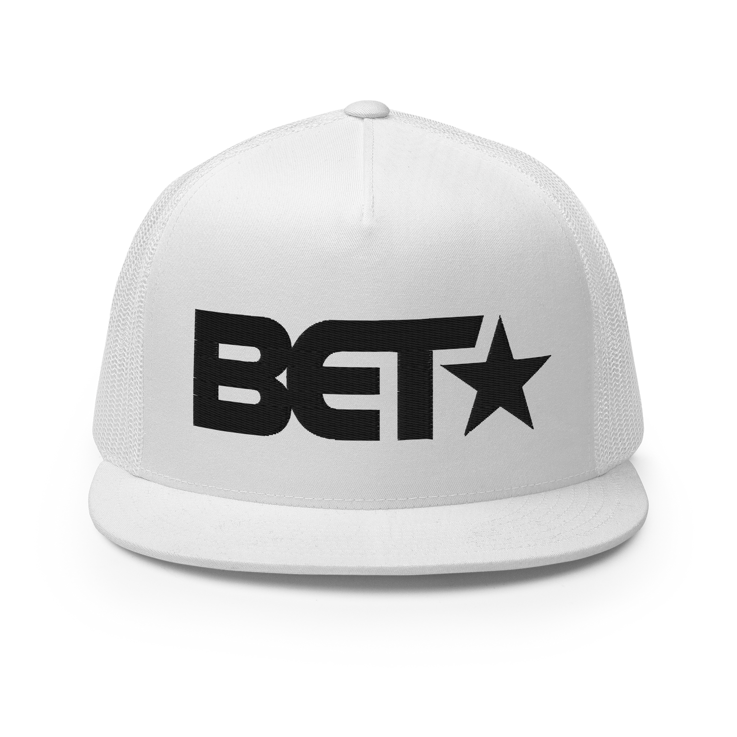 BET Classic Logo 5 Panel Trucker Cap