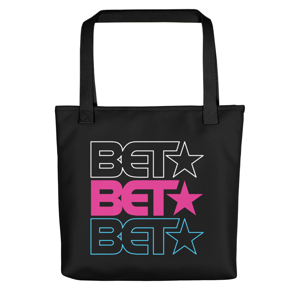 BET Repeat Premium Tote Bag