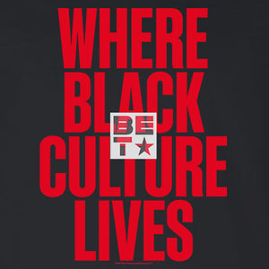 BET Where Black Culture Lives Adult Premium Long Sleeve T-Shirt