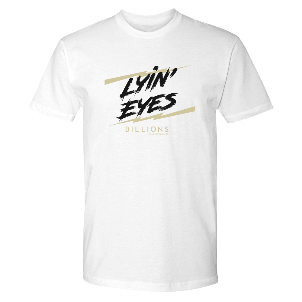 Billions Lyin' Eyes Adult Short Sleeve T-Shirt