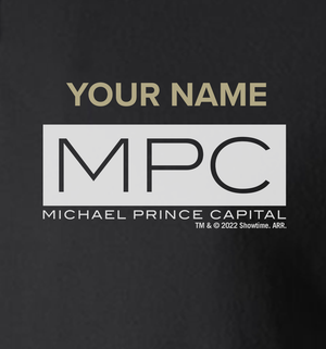Billions Michael Prince Capital Personalized Fleece Zip-Up Hooded Sweatshirt