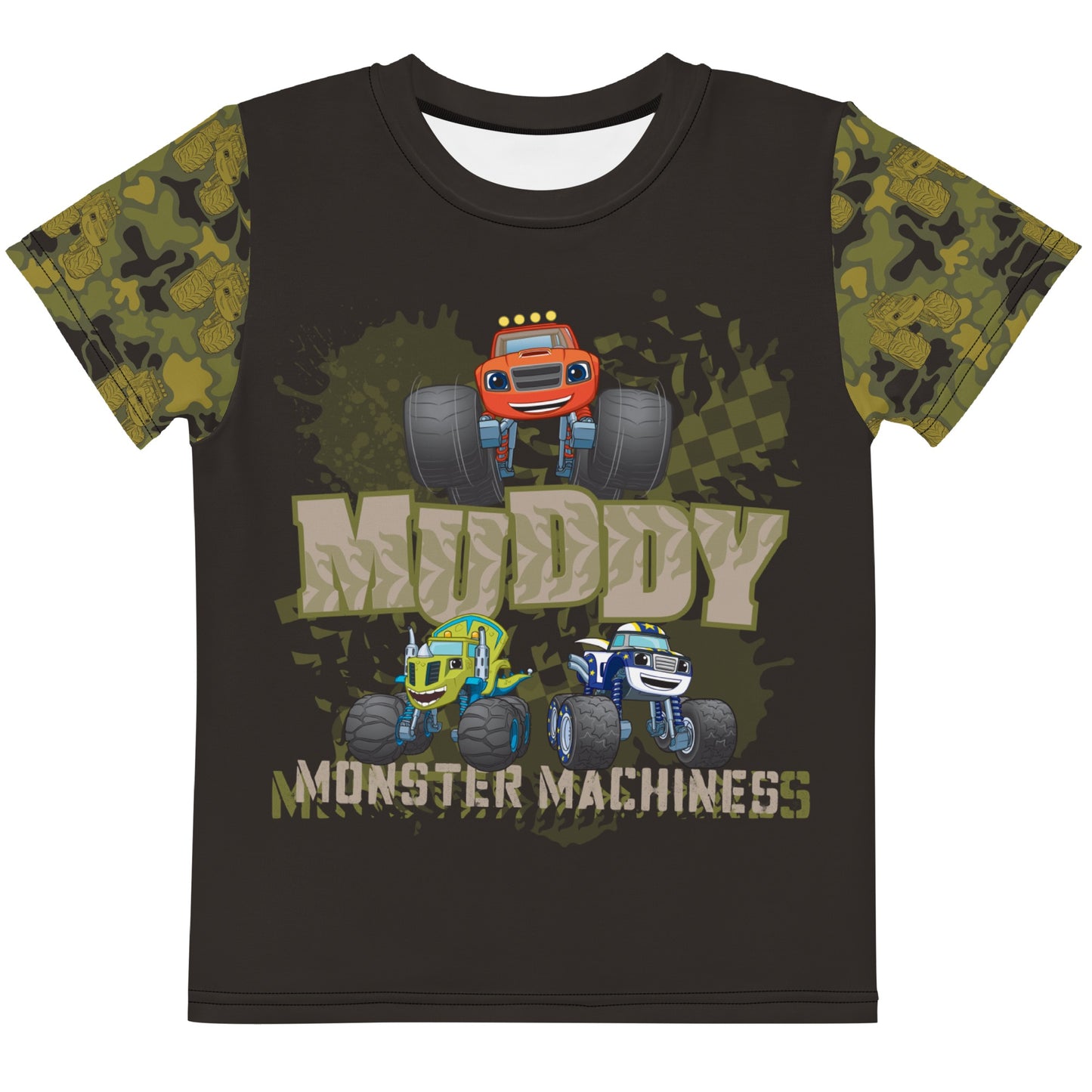 Blaze & The Monster Machines Schlammige Monster-Maschine Kinder T-Shirt