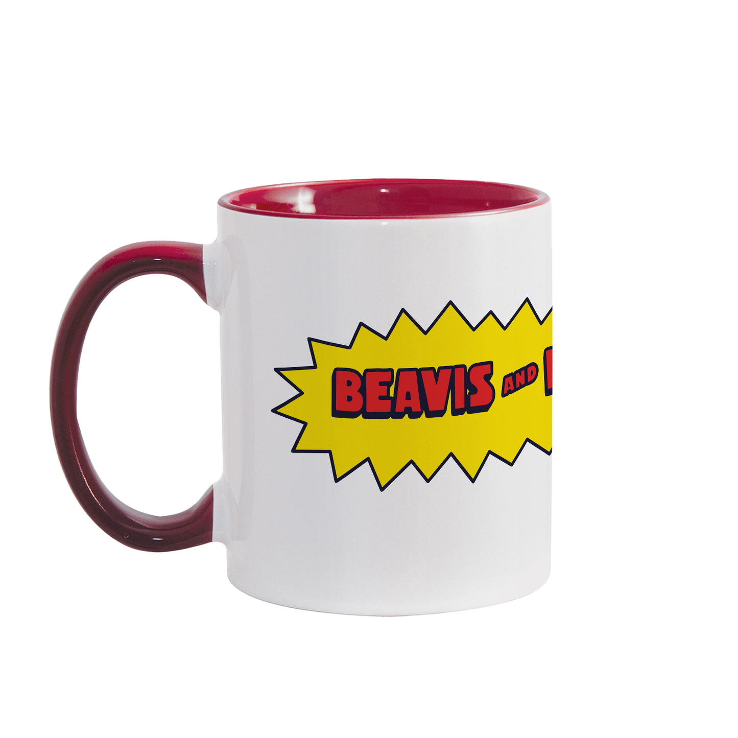 Beavis & Butt-Head Logo Two-Tone Mug