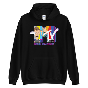 Beavis and Butt-Head MTV Logo Hooded Sweatshirt