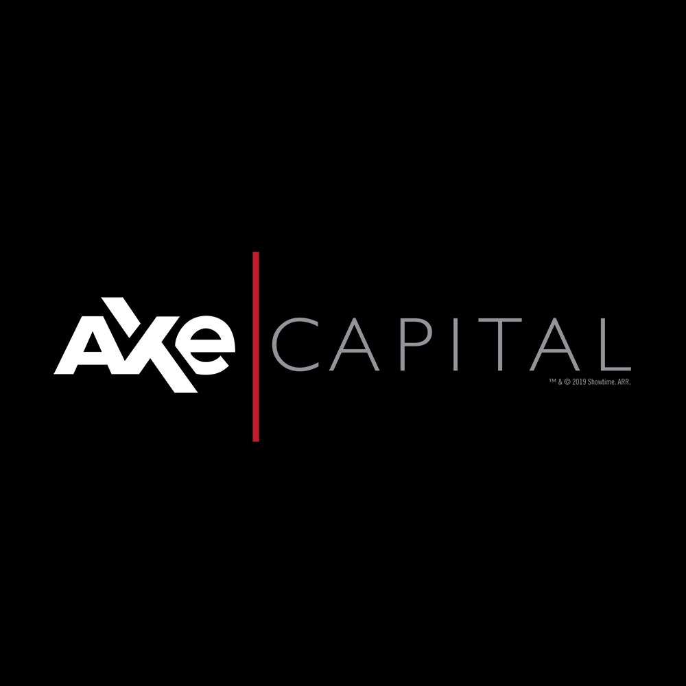 Billions Axe Capital Horizontal Logo Adulte T-Shirt à manches courtes
