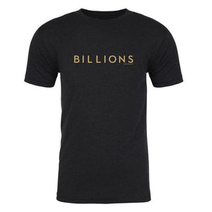Billions Gold Logo Men's Tri-Blend Short Sleeve T-Shirt