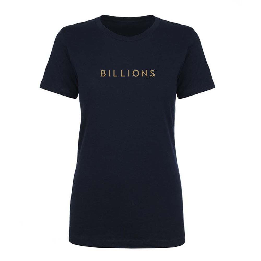 Billions Gold Logo Women's Short Sleeve T-Shirt