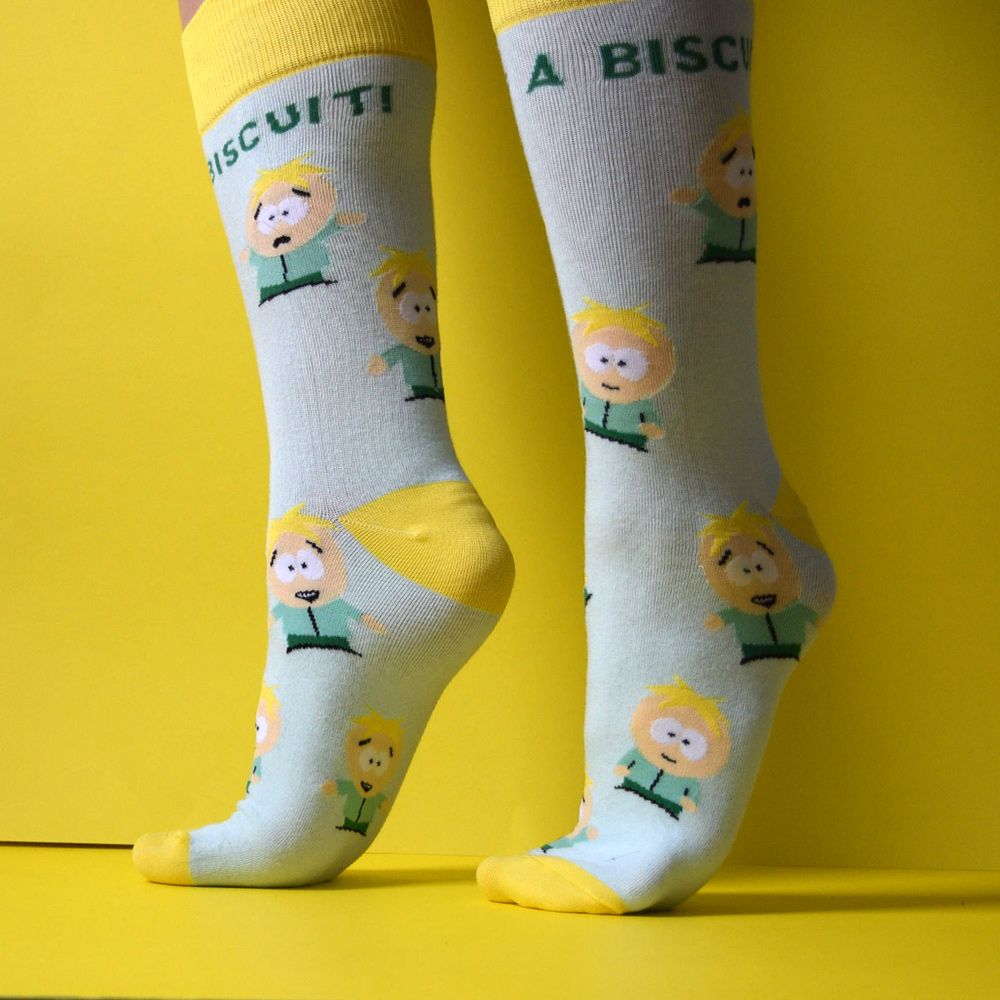South Park Butters Son of a Biscuit Socks