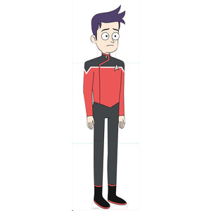 Star Trek: Lower Decks Brad Boimler en carton découpé Standee