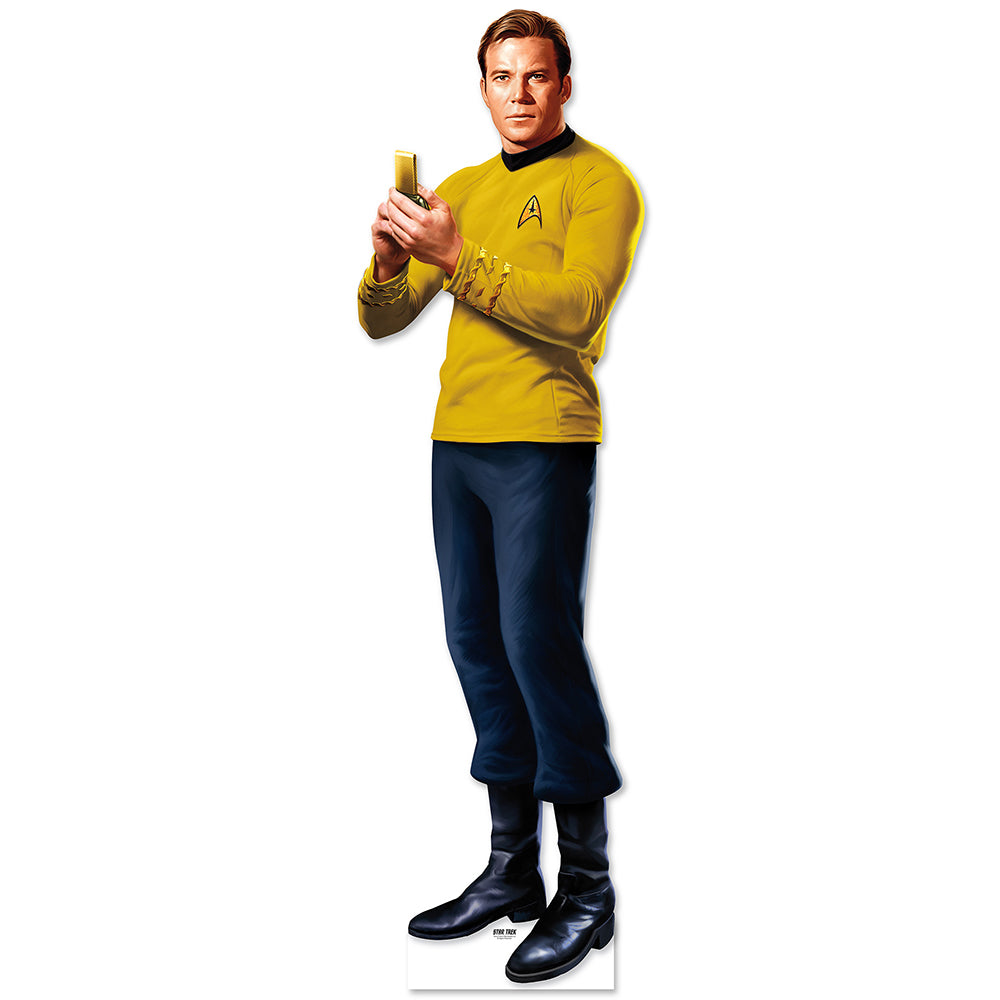Star Trek: The Original Series Captain Kirk Cardboard Cutout Standee (en anglais)