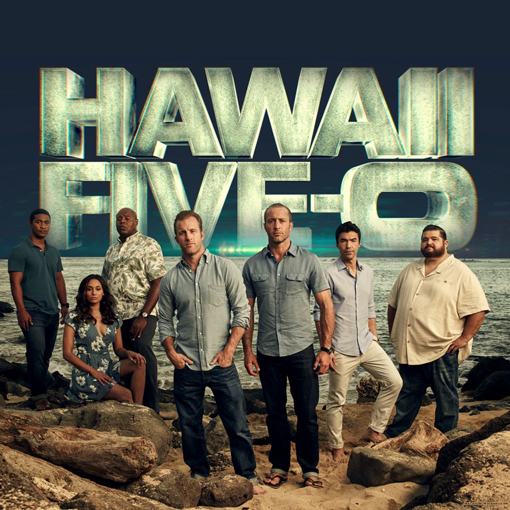 Hawaii Five-0 Cast Sherpa Blanket