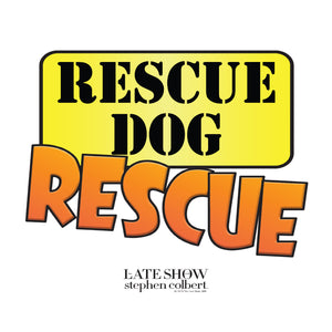The Late Show with Stephen Colbert Rescue Dog Rescue Pet Bed