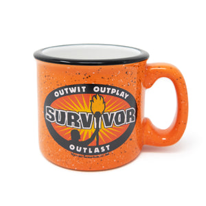 Survivor Outwit, Outplay, Outlast 15 oz Lagerfeuer Tasse