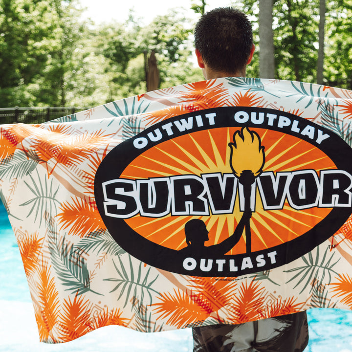 Survivor Tribal Print Beach Towel