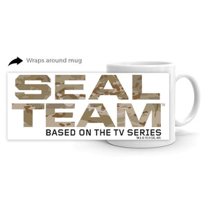 SEAL Team Camouflage Logo White Mug