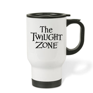 The Twilight Zone Logo Stainless Steel Travel Mug