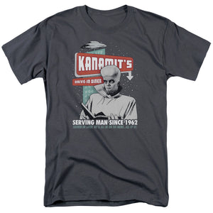 The Twilight Zone Kanamit's Diner Adult Short Sleeve T-Shirt