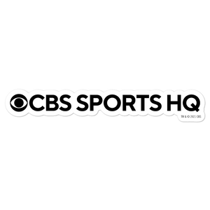 CBS Sports HQ Logo Die Cut Sticker