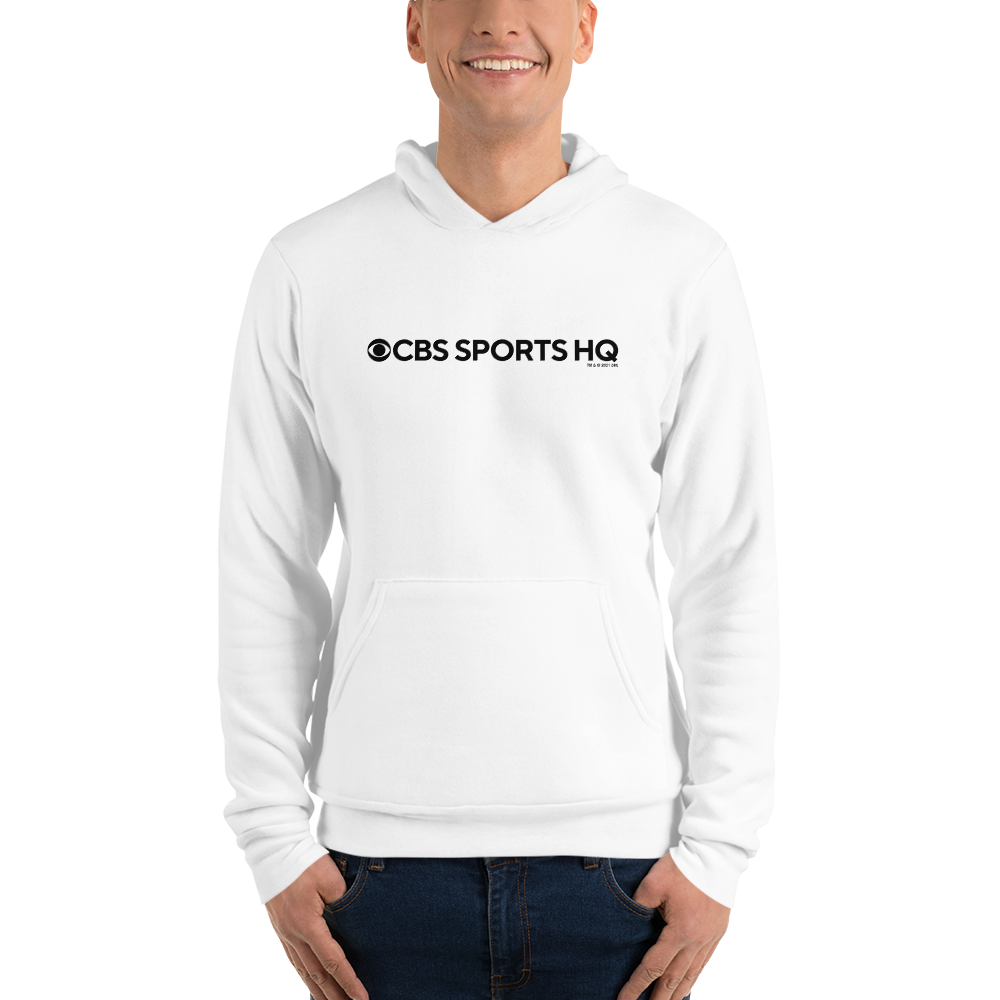 CBS Sports HQ Logo Adult Fleece Hooded Sweatshirt