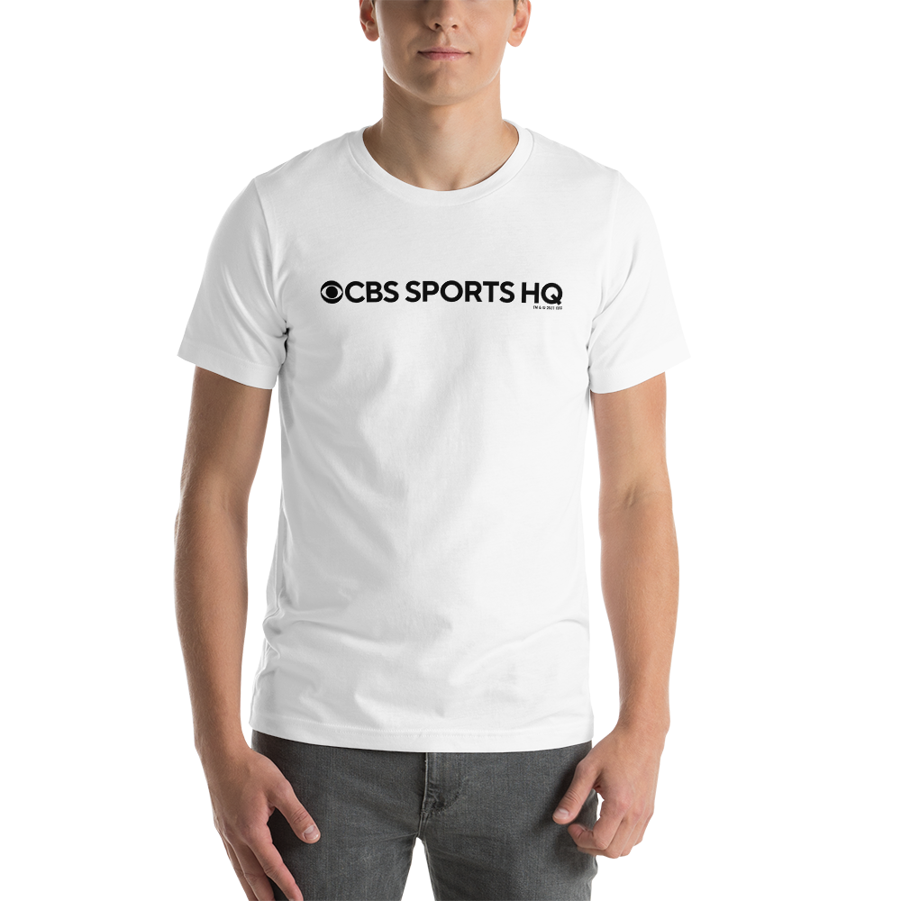 CBS Sports HQ LOGO Adult Short Sleeve T-Shirt