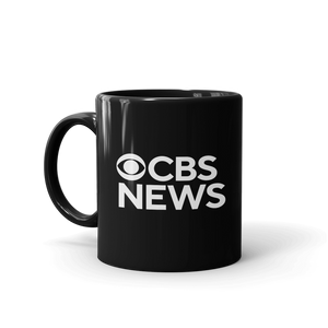 CBS News Logo Black Mug