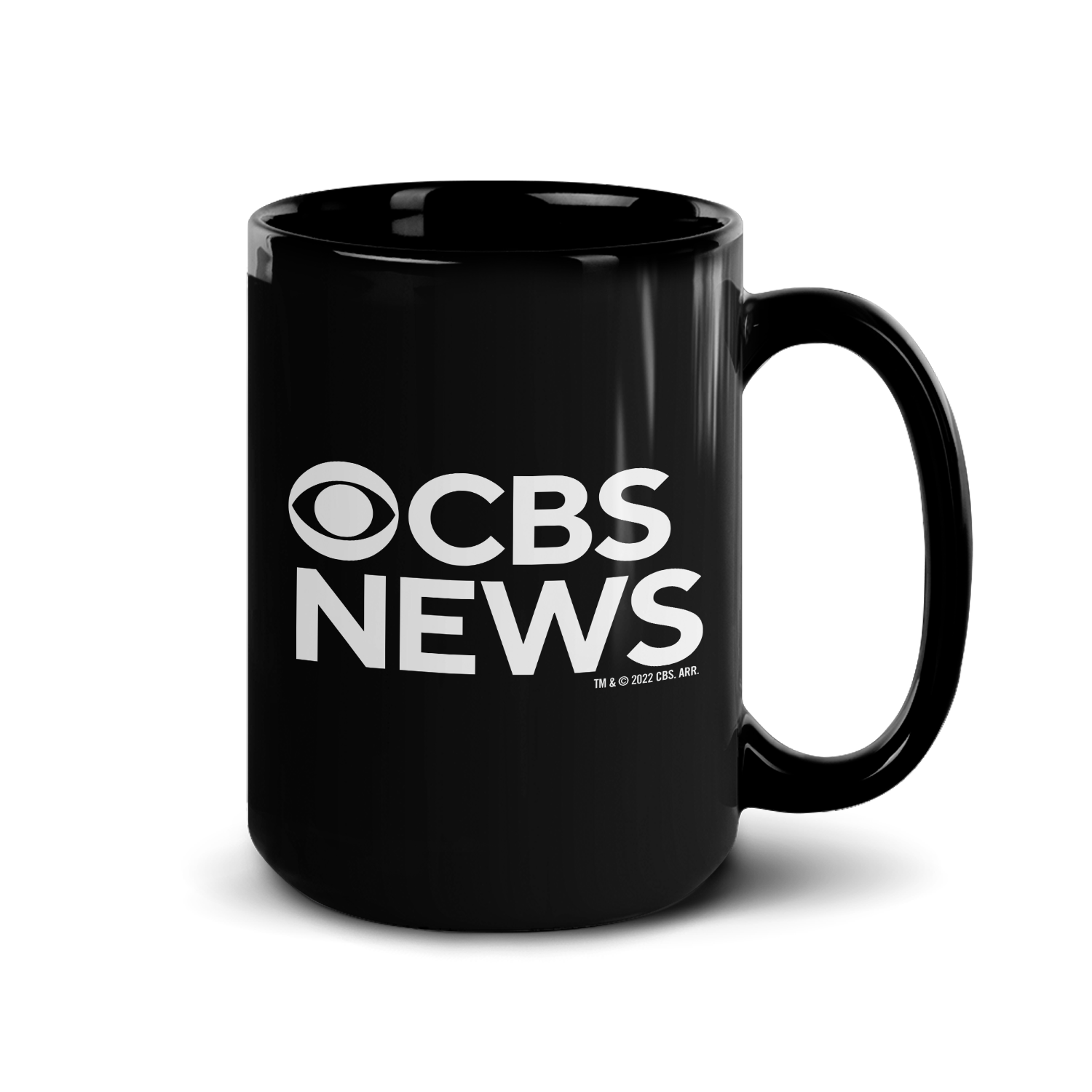 CBS News Logo Black Mug