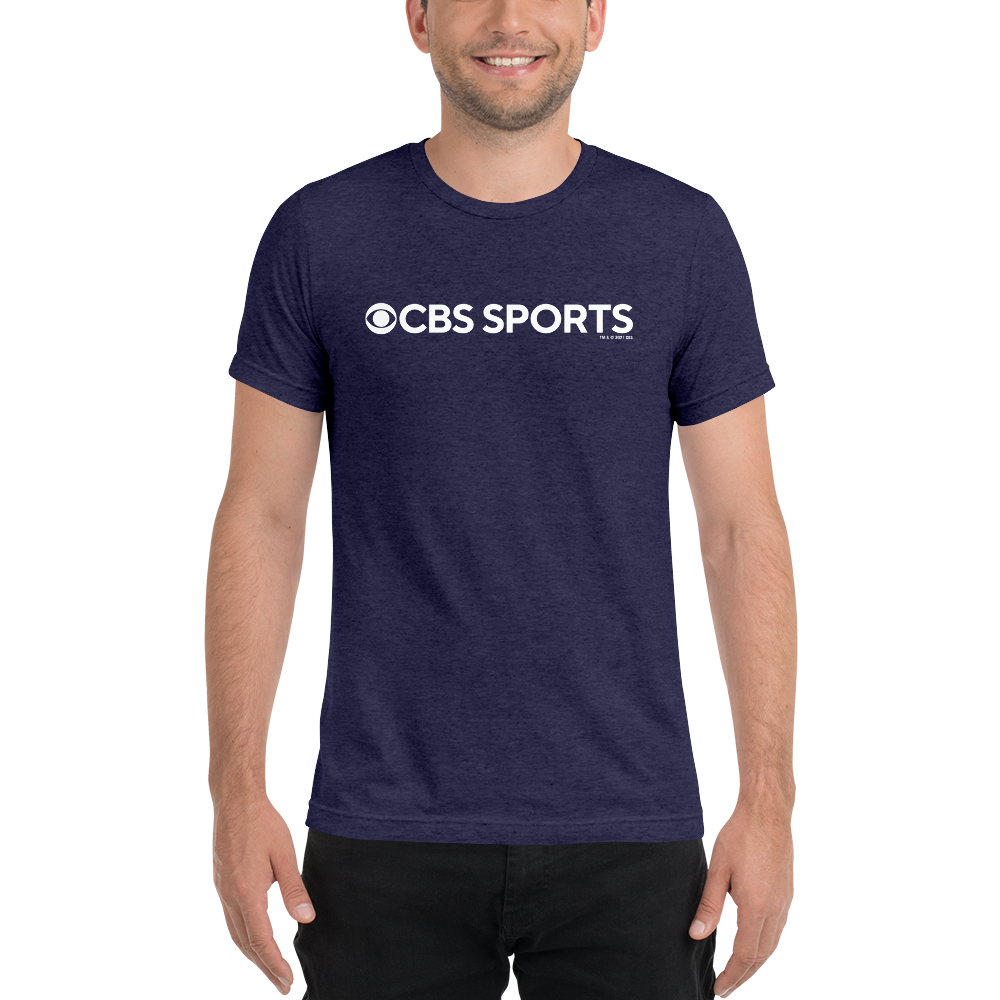 CBS Sports Logo Unisex Tri-Blend T-Shirt