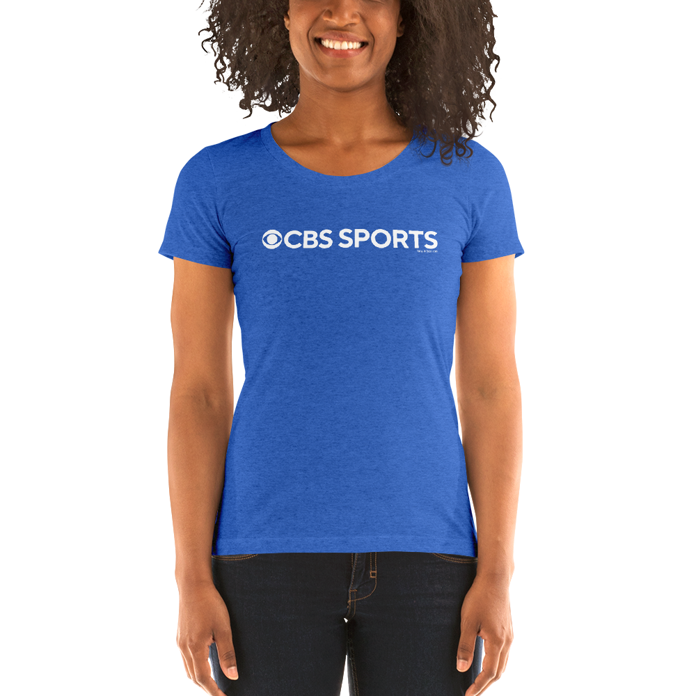 CBS Sports Logo Women's Tri-Blend Short Sleeve T-Shirt