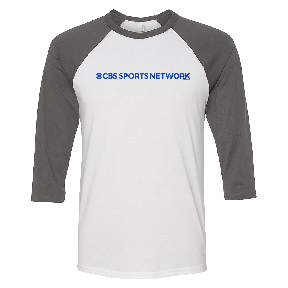 CBS Sports Network Logo 3/4 Sleeve Baseball T-Shirt
