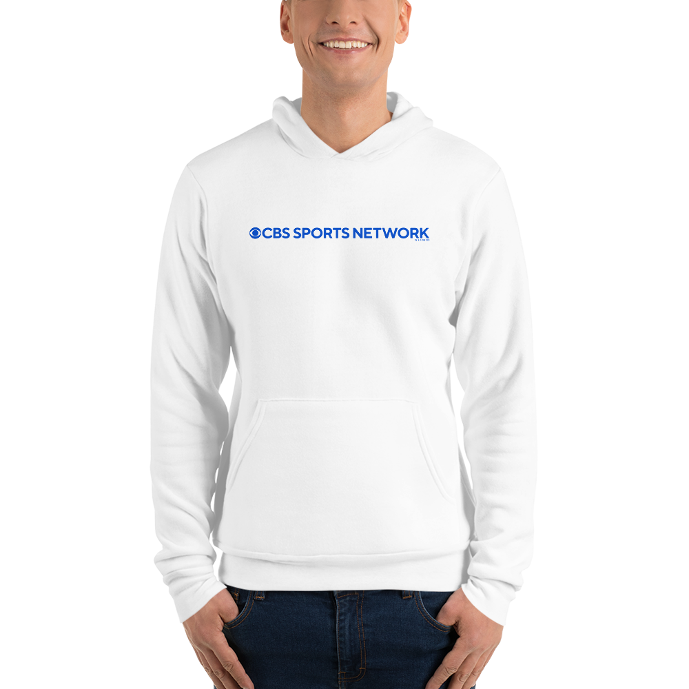 CBS Sports Fantasy CBS Sports Network Logo Adult Fleece Hooded Sweatshirt