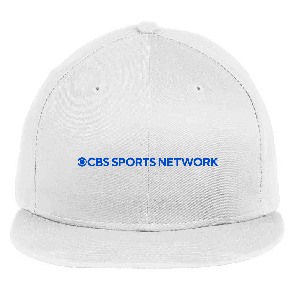 CBS Sports Network Logo Embroidered Flat Bill Hat