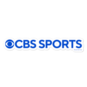 CBS Sports Logo Die Cut Sticker