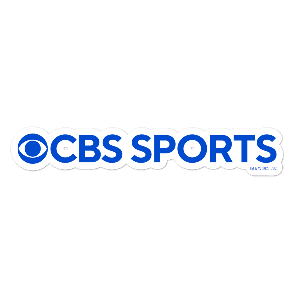 CBS Sports Logo Die Cut Sticker