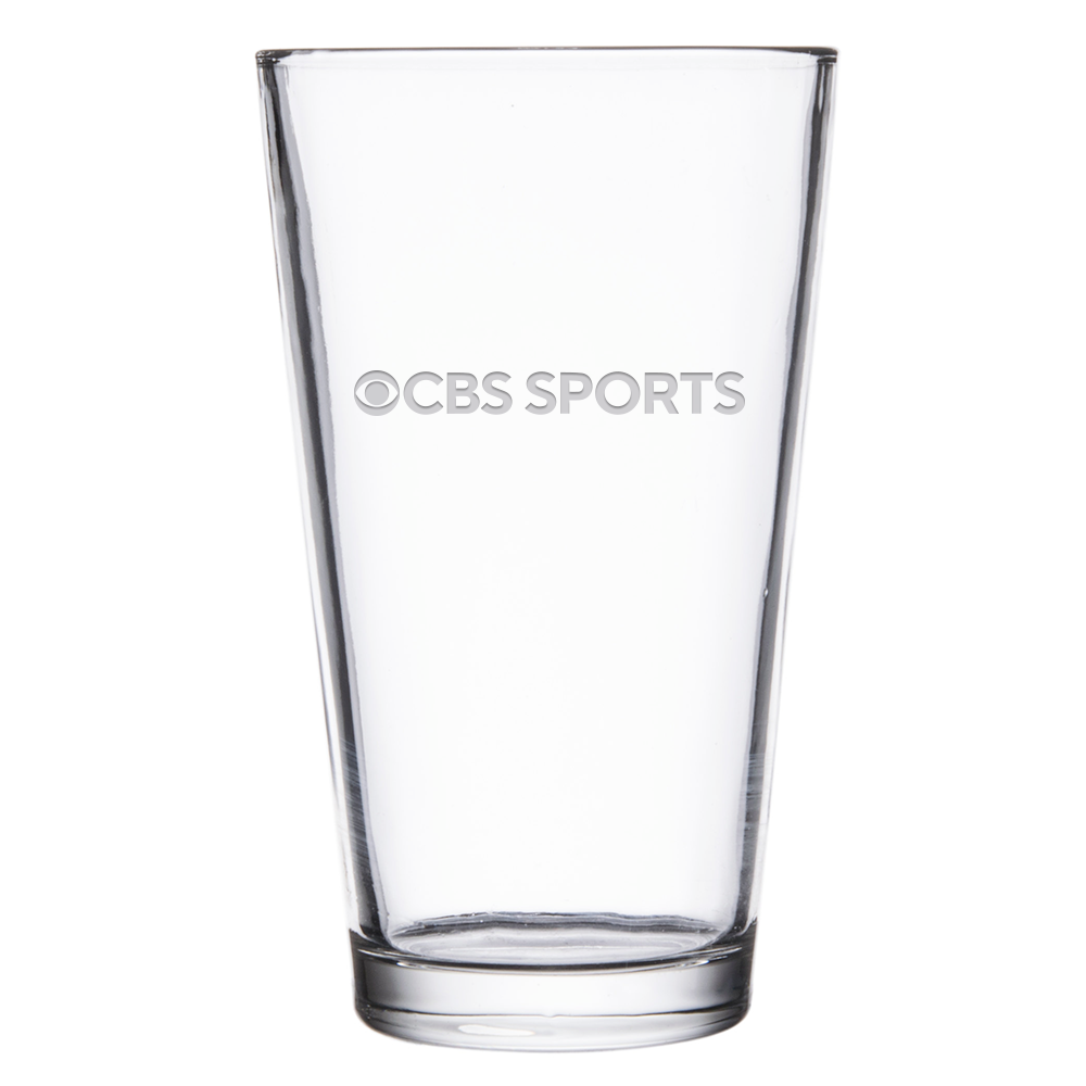 CBS Sports Logo LOGO Laser Engraved Pint Glass