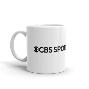 CBS Sports Fantasy Logo White Mug