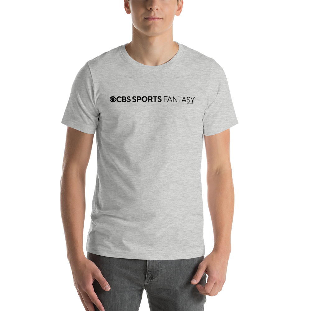 CBS Sports Fantasy Logo Adult Short Sleeve T-Shirt