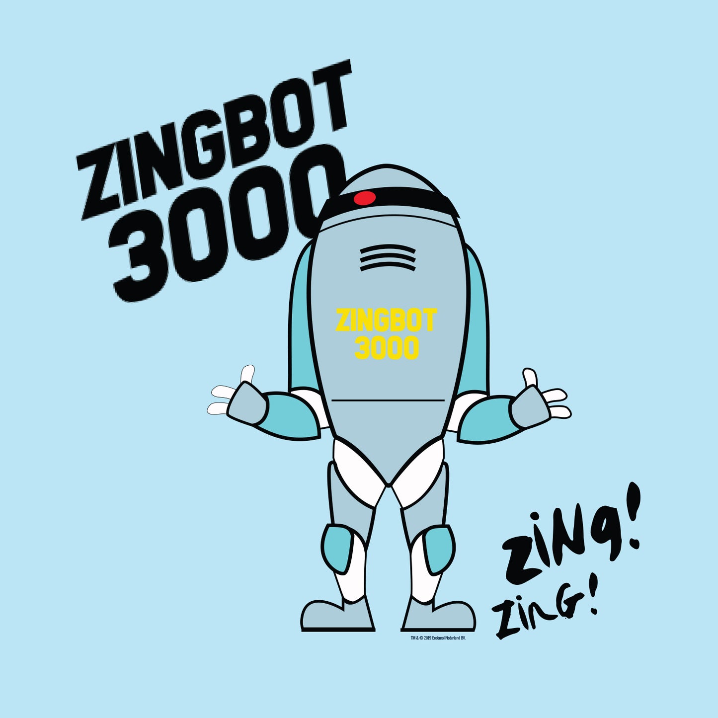 Big Brother Zingbot 3000 Sherpa Blanket