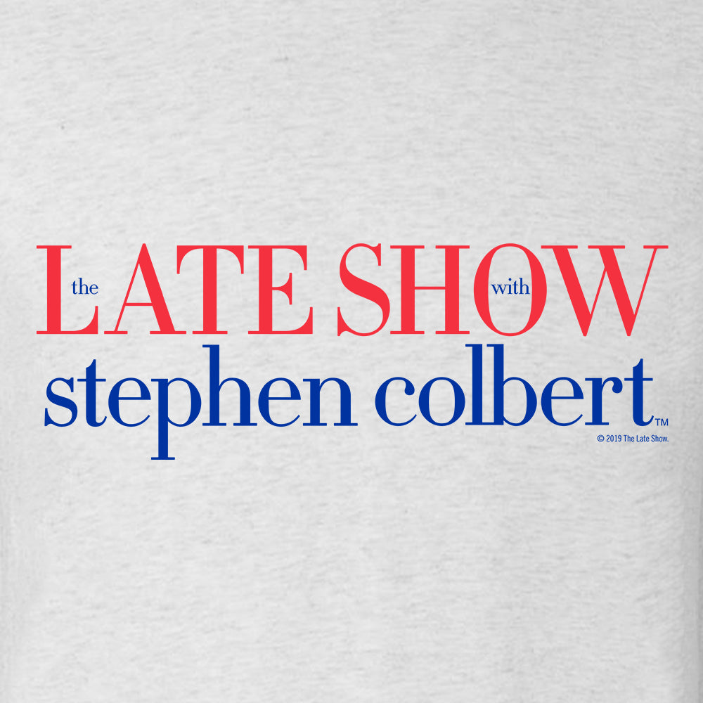The Late Show with Stephen Colbert HombresCamiseta Tri-Blend de manga corta