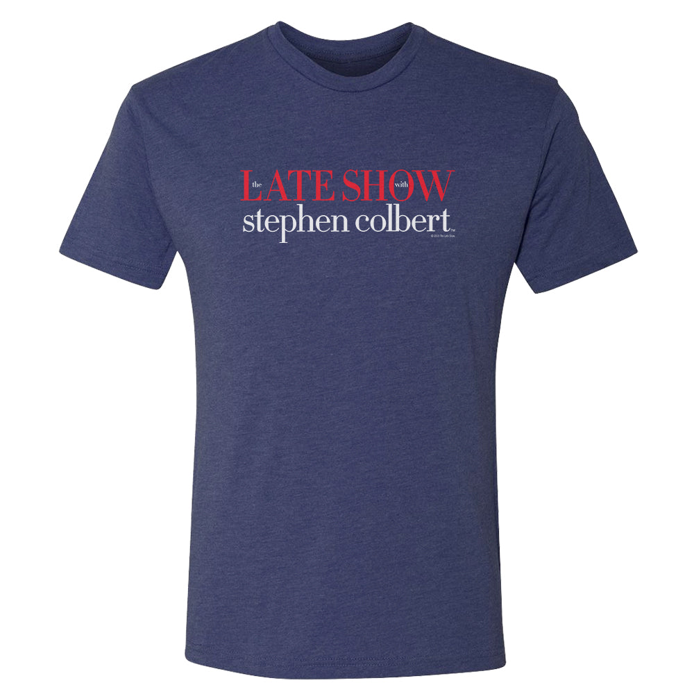 The Late Show with Stephen Colbert Men's Tri-Blend Short Sleeve T-Shirt