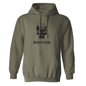 SEAL Team Bravo Fleece-Sweatshirt mit Kapuze