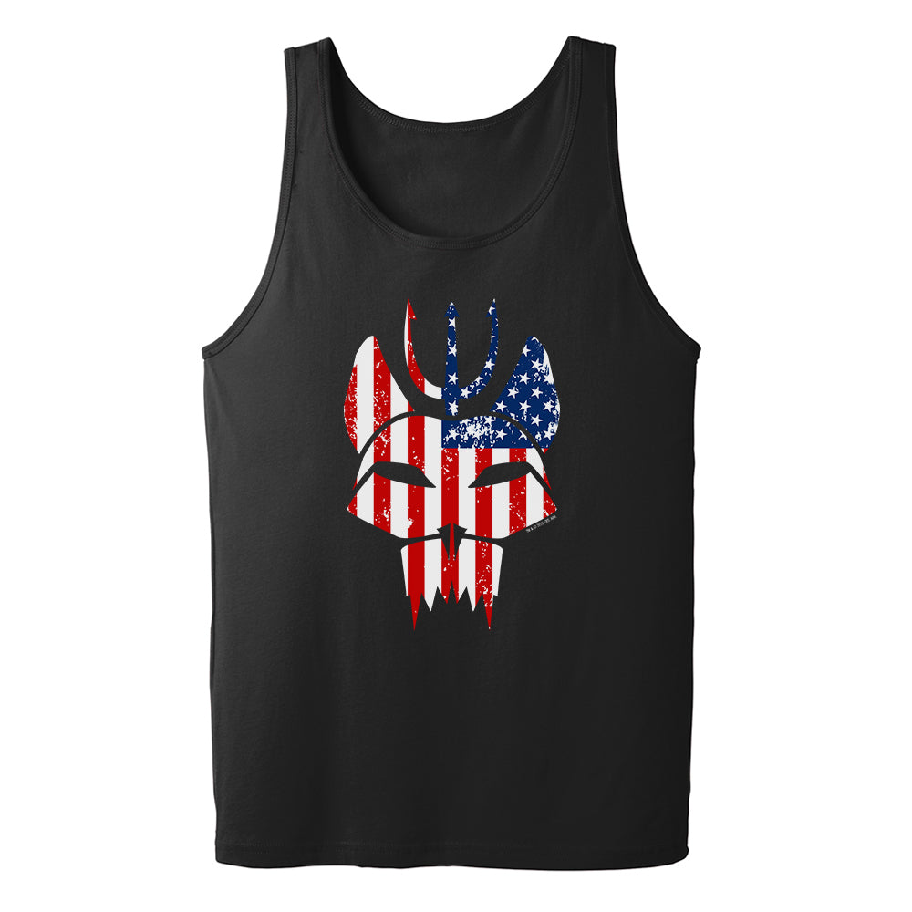 SEAL Team Bravo Bandera Americana Adultos Camiseta de tirantes