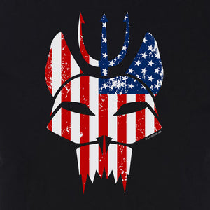 SEAL Team Bravo Amerikanische Flagge Erwachsene Kurzärmeliges T-Shirt