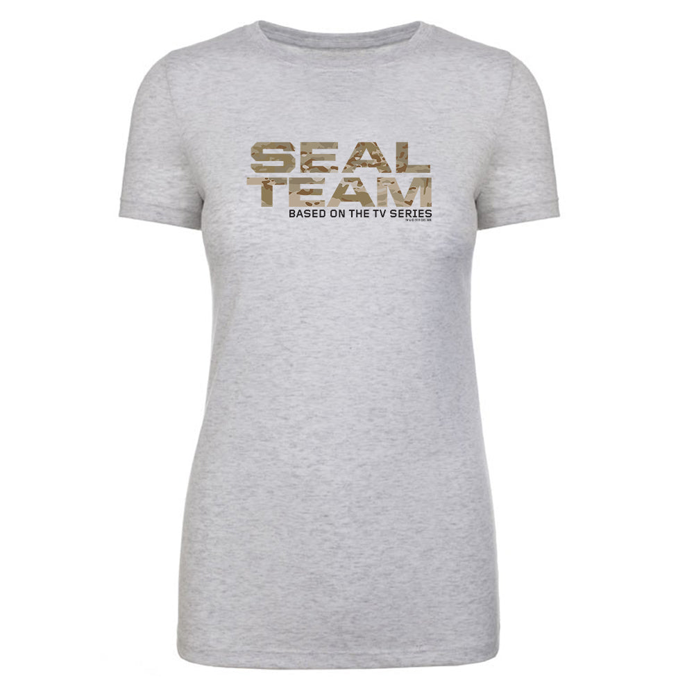 SEAL Team Camouflage Logo Women's Tri-Blend T-Shirt